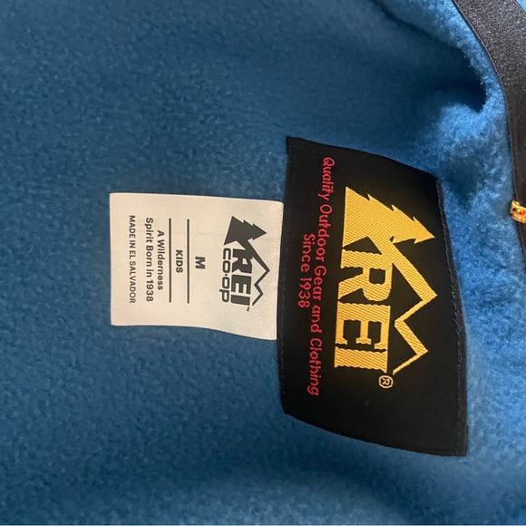 REI Trailsmith full-zip fleece jacket size M (size 10-12) - Picture 3 of 4